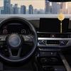 HLLQ9 3D Car Metal Hanging Ornament Keychain Rearview Mirror Pendant Accessory For Skoda Octavia Fabia Rapid Yeti Superb A5 A7 VRS VII