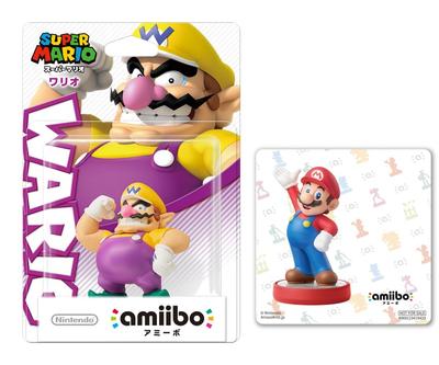 Amiibo Wario Mario Περιλαμβάνεται αυθεντικό αυτοκόλλητο (Σούπερ Σειρά) [Δώρο]