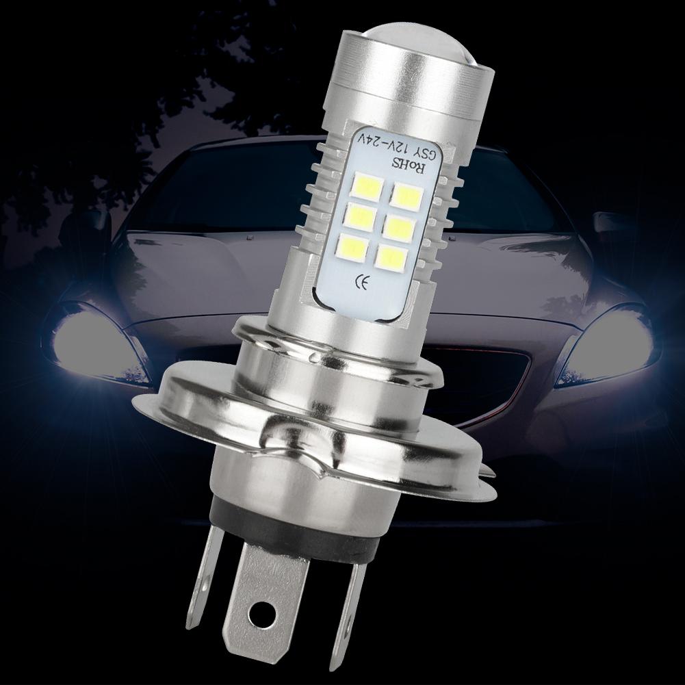 12V Headlight Conversion Kit 6000K 220W H4 9003 HB2 LED Headlight Bulb Super Bright High Low Beam IP67 Waterproof White Aluminum