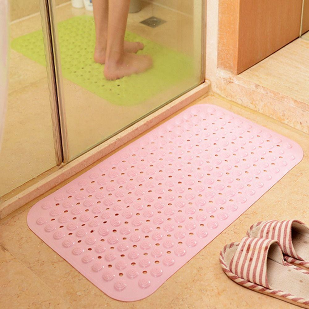 Non-Slip Bathtub Mat S/M/L Water Barrier Mat Easy To Use Foot Mmassage Pad Bathing Accessories