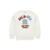 MLB Sweatshirts Unisex Cream Crew Neck Thickened Regular 3AMTF5316-50CRS