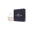 Coach City 23 Schneckenprint Beschichtetes Canvas und Glattleder Tragetasche Damen Tragetaschen Silber Kreide Mehrfarbig CV269-SVCAH