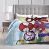 Spidey And His Amazing Friends Blankets  Super Soft Funny Plush Throw Blanket For  Chair Sofa Bed Flannel Bedspread Bed Cover