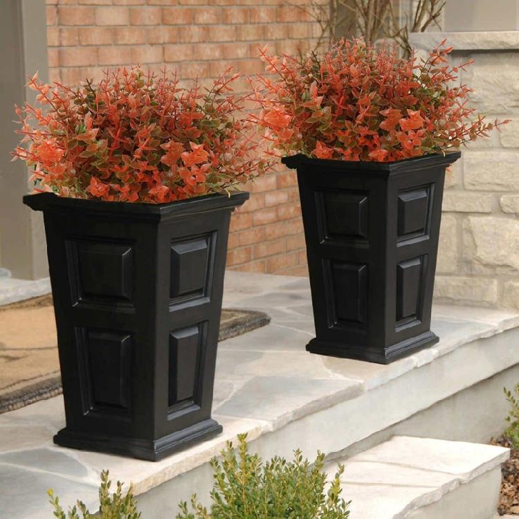 Set of 12 Artificial Fall Leaf Branches for Table Arrangements Long Eucalyptuses Stems Home Decoration Party Accessory