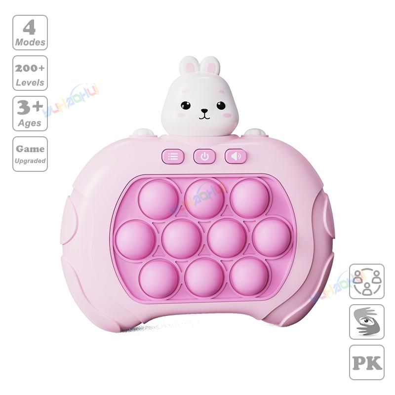 999 Level Electronic Pop Push Quick Push Game Console with LED Display Screen, Suitable for Adult and Child Fidget Toy Christmas