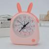 Cute Rabbit Cartoon Alarm Clock Clocks Daily General Merchandise 10 Yuan Store Student Wake-up Clock