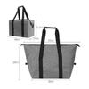 For Outdoor Activities Portable Camping Cooler Bag Grey Foldable Cooler Bag 10L Small Size Soft Cooler Backpack Picnic