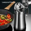 1PC Stainless Steel Leakproof Lightweight Olive Oil Dispenser Bottle Vinegar Multi Purpose Easy Clean for Kitchen Cooking BBQ