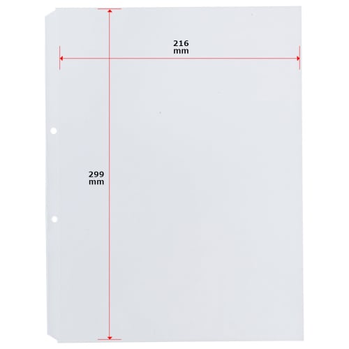 KOKUYO File Clear File Replacement Paper No Inner Paper 2 Holes A4 Vertical La-GT880-5