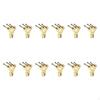 12x Picture Hangers with Nails Heavy Duty On Wooden Wall, Drywall Holds 100lbs Hanging Hooks