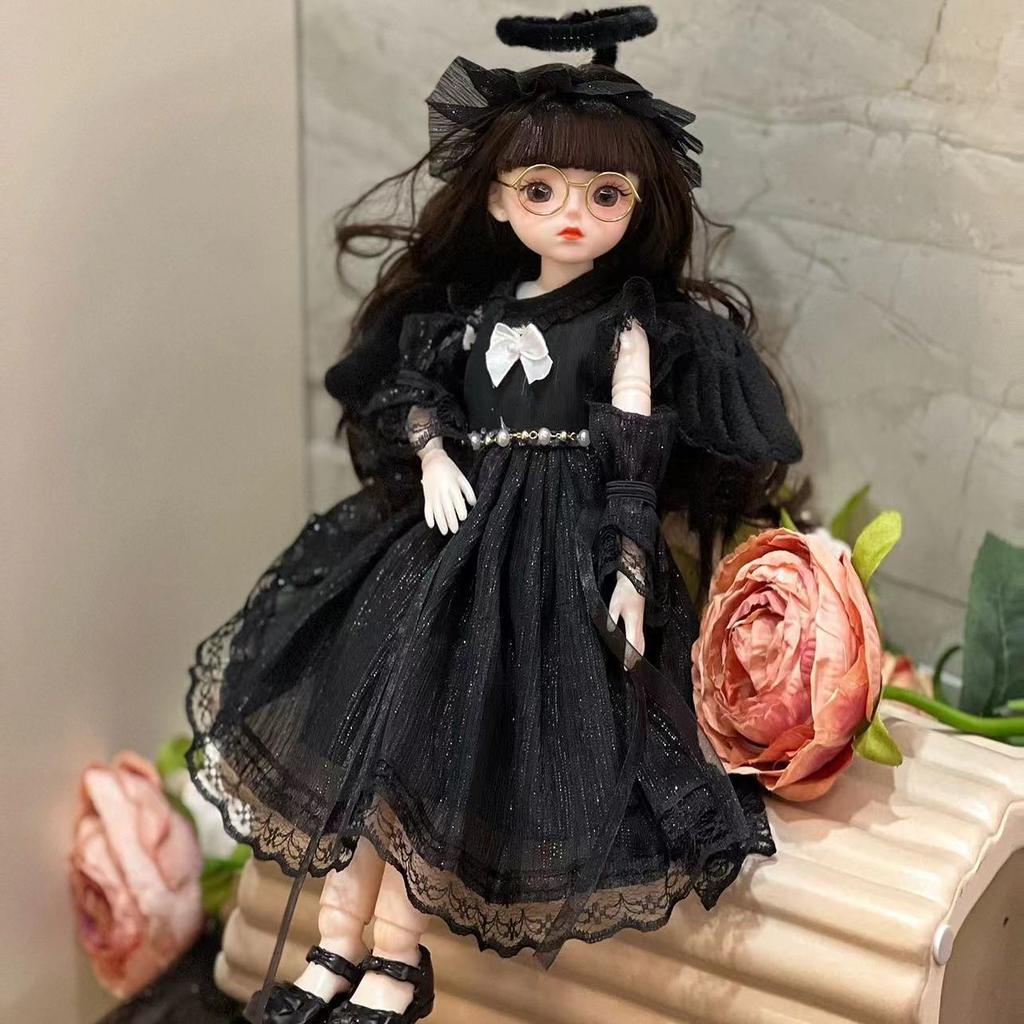 Mori High-value 30cm Doll 6 Points BJD Baby Clothes Set Girl Doll Princess Doll Toy