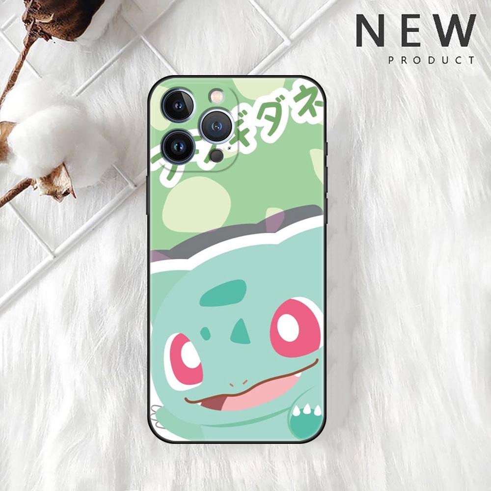 Χαριτωμένη θήκη Pokemon EEvee για Apple iPhone 13 Pro Max 12 11 Mini X XS XR SE 2020 7 8 Plus 6 6S 5 5S Μαλακό κάλυμμα τηλεφώνου TPU Funda Sac