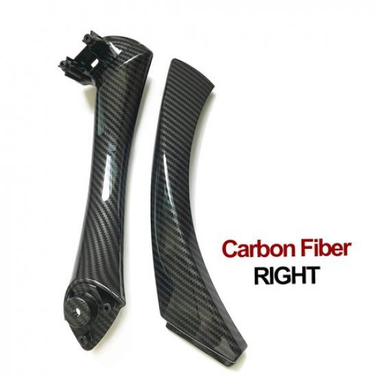 

Interior Door Pull Handle Cover For for BMW 318i 320i 325i 328i coupe 2007-2012 Carbonfiber Right
