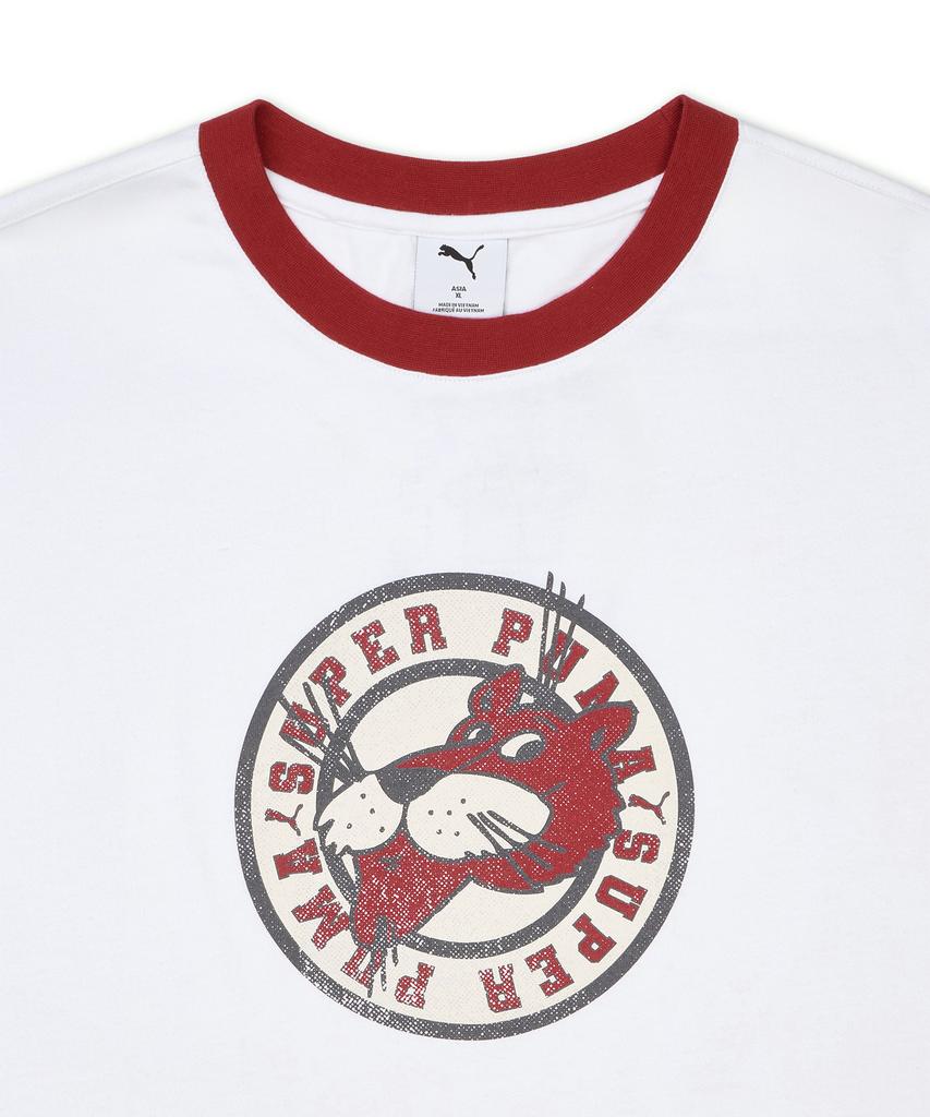 PUMA Graphic Tee - Warm White / 950413-02
