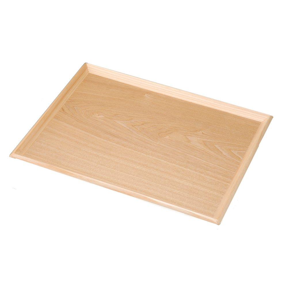 Nagao Wooden Rectangular Tray, Natural, 13-inch (WK506W) бежевый