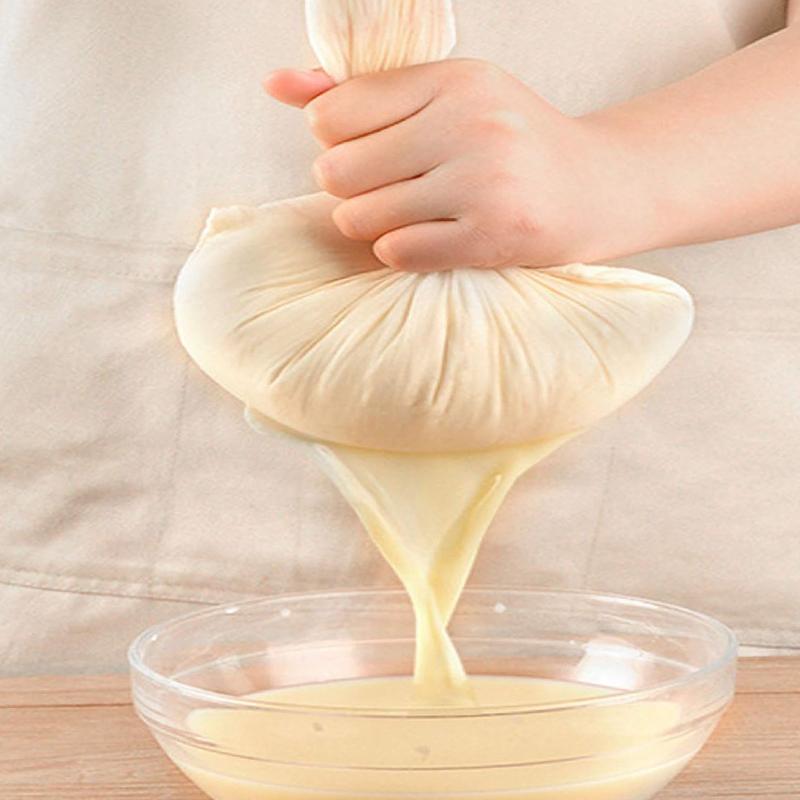1 Set Of Various Specifications Of Cotton Yarn Tofu Making Filtration Cloth Coffee Yogurt Cheese Cloth Mold Kitchenware