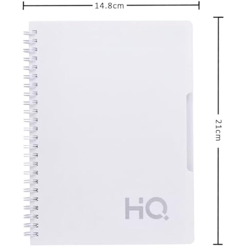 

Youva Navneet Hq | 1 Subject Spiral Wiro Notebook For Personal And Office Use | Single Line | A5 Size - 21 Cm X 14.8 Cm (14.8cm X 21cm) - A5 Size белый