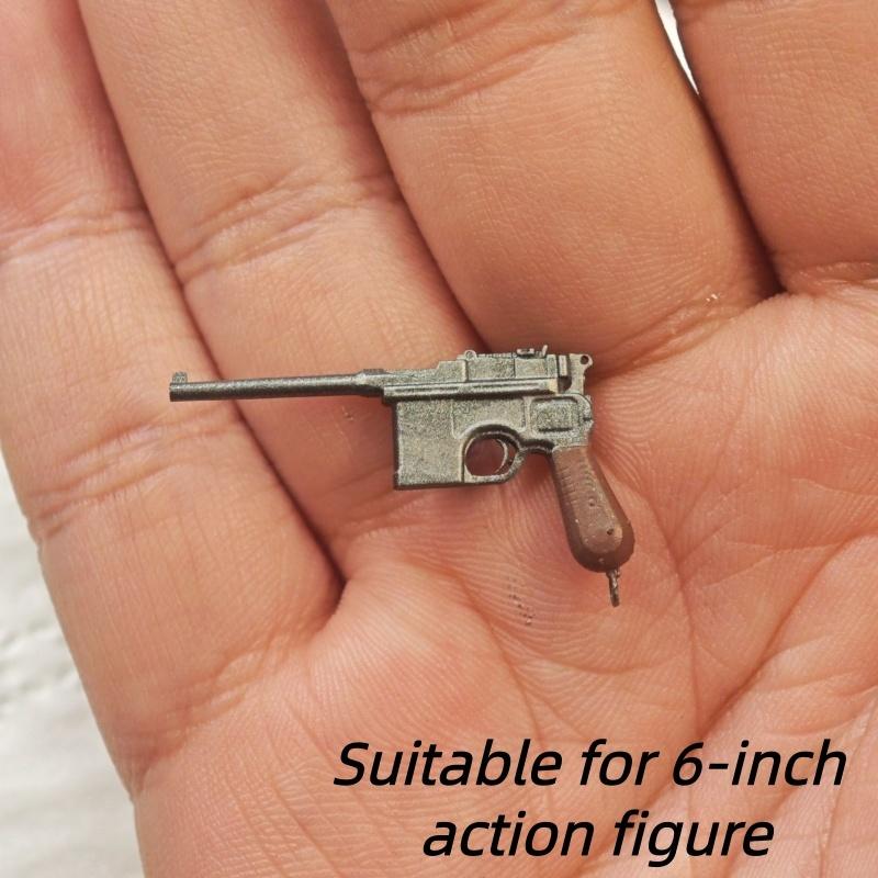 

BEPAN Game Resident Evil Requiem Model Pistol Axe Suitable 6in 12in Figure Toy Pistol Action Figure Accessories Model Toy Peripherals For 12in body