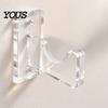 Baseball Bat Display Case 2PCS Acrylic Stands, Wall Mount Space Saving Hanging Shelf Holders, Soft Lining Protection Organizers for Sports Memorabilia