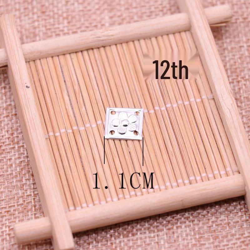 Miao Silver Pendant DIY Handmade Hairpin Ethnic Hanfu Style Accessories