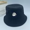Large Retro Brim Fisherman Cap Sun Hat With Waterwashed Cotton For Use Outdoor