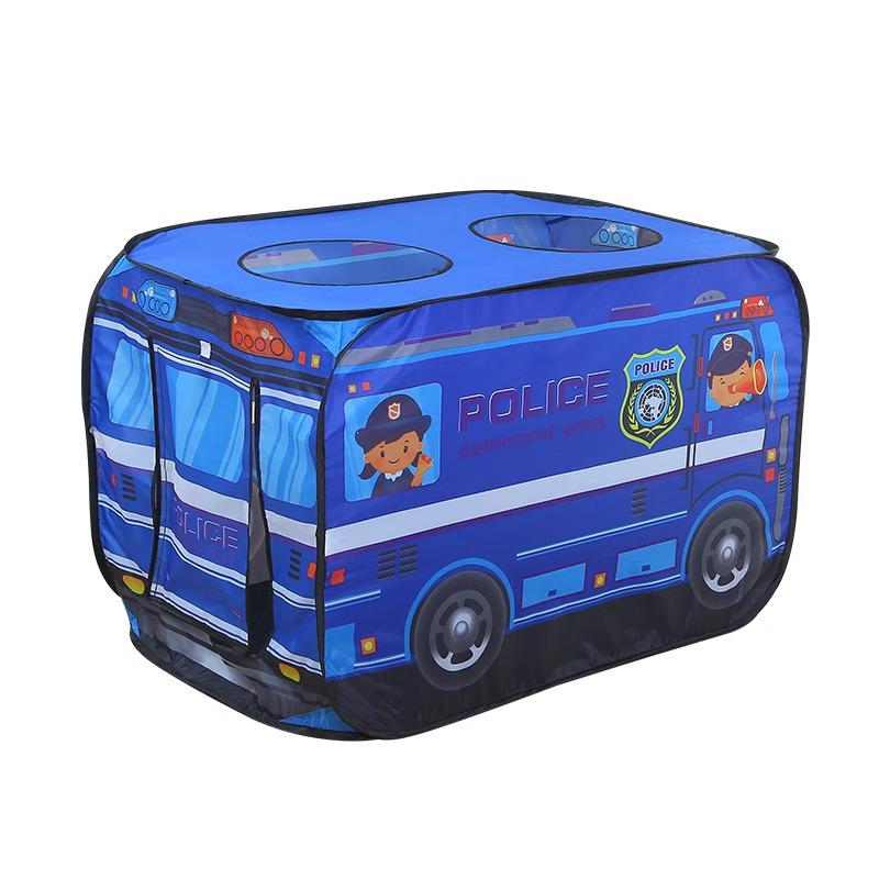 Kids' Indoor Car Tent Playhouse - Foldable Baby Pool & Play Space