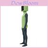 Tuta Cosplay di Halloween Dandys World in Tessuto di Poliestere per Role Play Anime