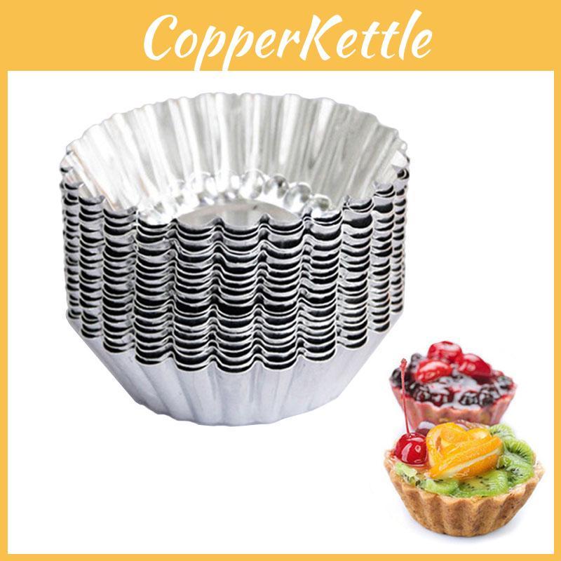 Heavy-duty Iron Egg Tart Molds Pudding Tart Shells Modern Design