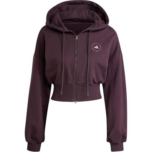 Adidas By Stella McCartney Sportswear Cropped Hoodie IZ5011 L темно-коричневого