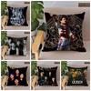 Hot Rock Queen BandS Pillow Case Home Decor Throw For Sofa Bed Car Room Decor Gift Idea
