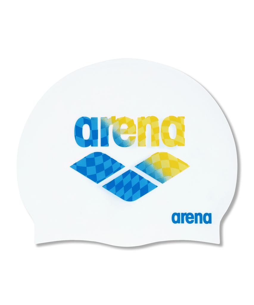 Alena Flag Silicone Swim Cap A5Ac1Ac07Wht