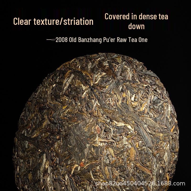 Yunnan Menghai Banzhang Pu er Raw Tea Cake Set - 2499g Bamboo Leaf Packaging