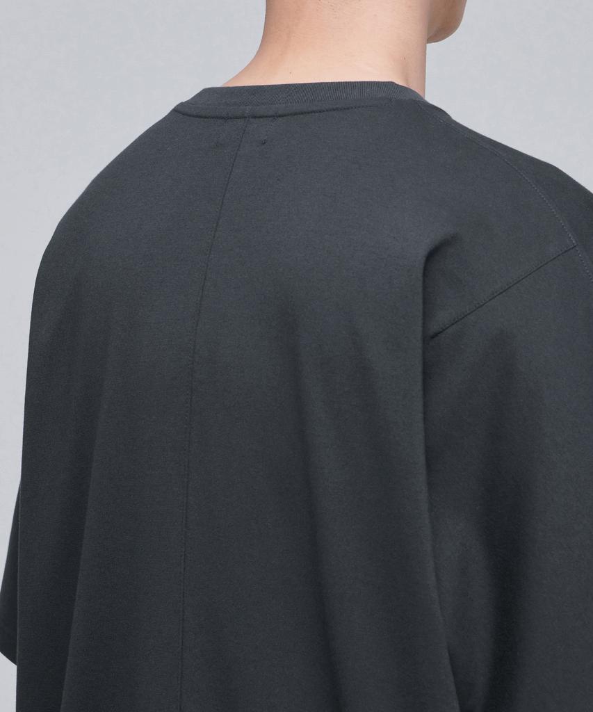 Musinsa Standard Ponte Dolman Sleeve Oversized T-Shirt [Dark Grey]