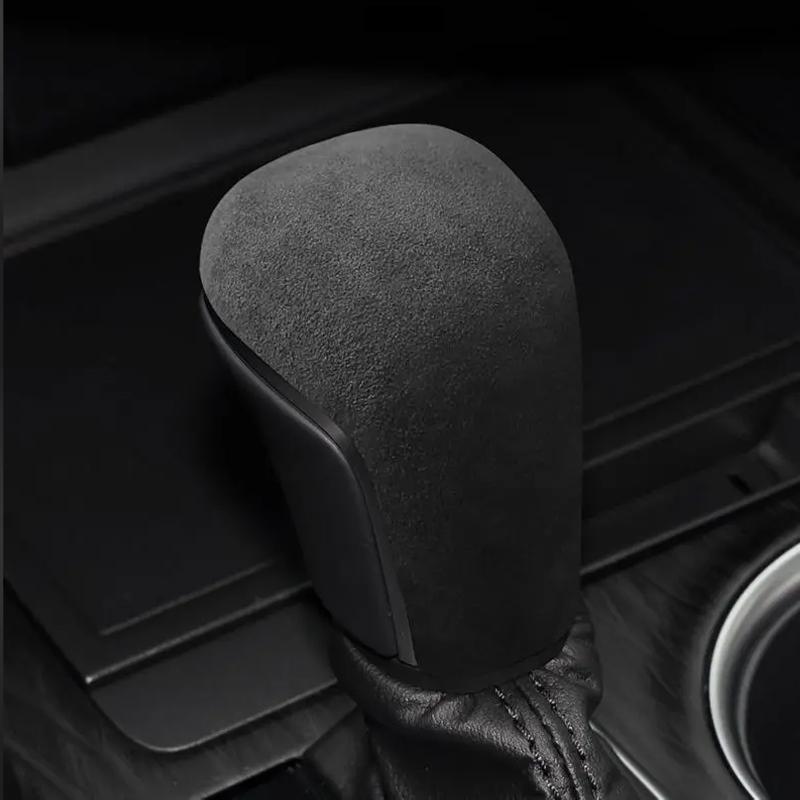 Для Toyota Camry Avalon Levin Carola Allion Автомобиль Ручка Рычага Переключения Передач Ручка Переключения Передач Воротник Алькантара Накладка Чехол Оболочка Аксессуары чёрный