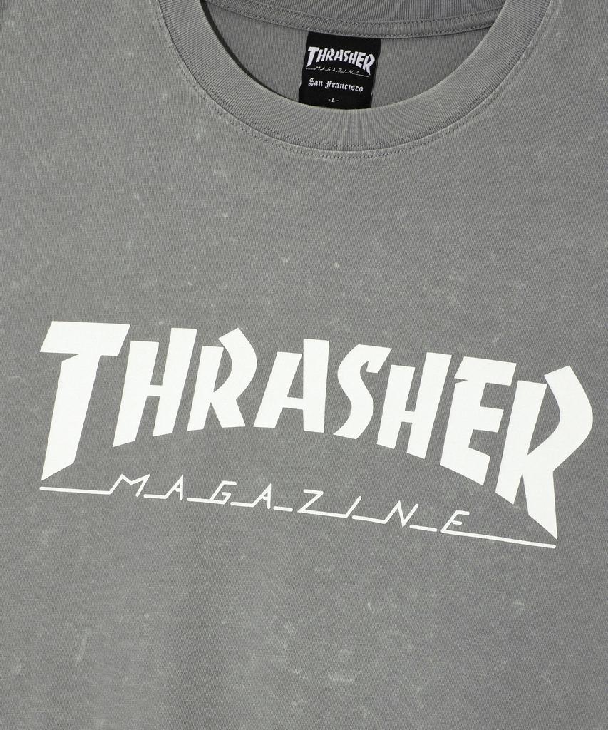 Treasure Magazine Comet Washed Short Sleeve T-Shirt Gray