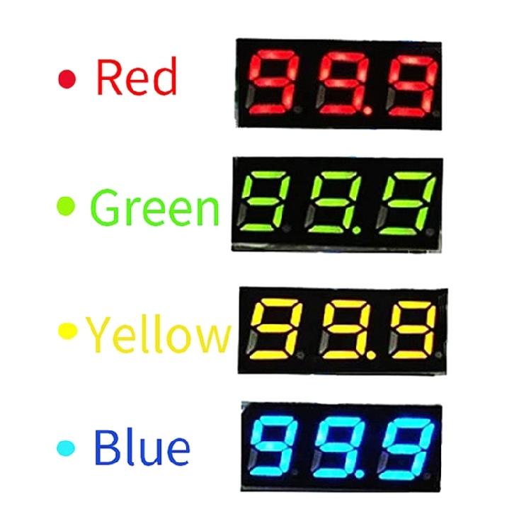 10Pcs Mini Digital 0.28" 3 Wire LED Panel Display Voltage Tester Voltmeter