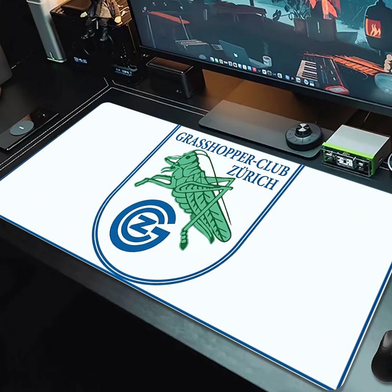 Grasshopperclub Zrich Mouse Pad Large Gaming Table Cushion Nonslip Laptop Tablet Big Mousepad Xxl Mat Mini Pc Playmat With Lock Edge