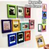 1/5pcs Retro Magnetic Photo Frame for Fujifilm Instax 3inch Negatives Album Display Holders for Kitchen Home Decor Memory Gifts