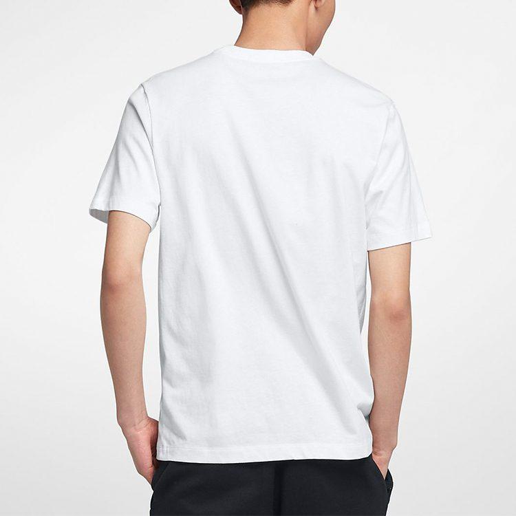 Nike T Shirts Men's Crew Neck Moderate Straight Fit BQ0170-100
