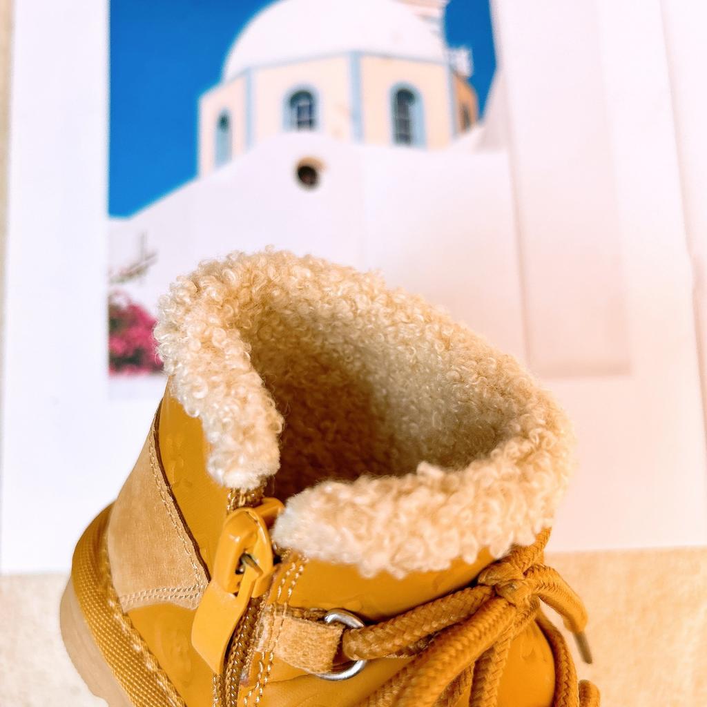 Winter Baby Snow Boots Keep Warm, Children's Ba Walking Shoes