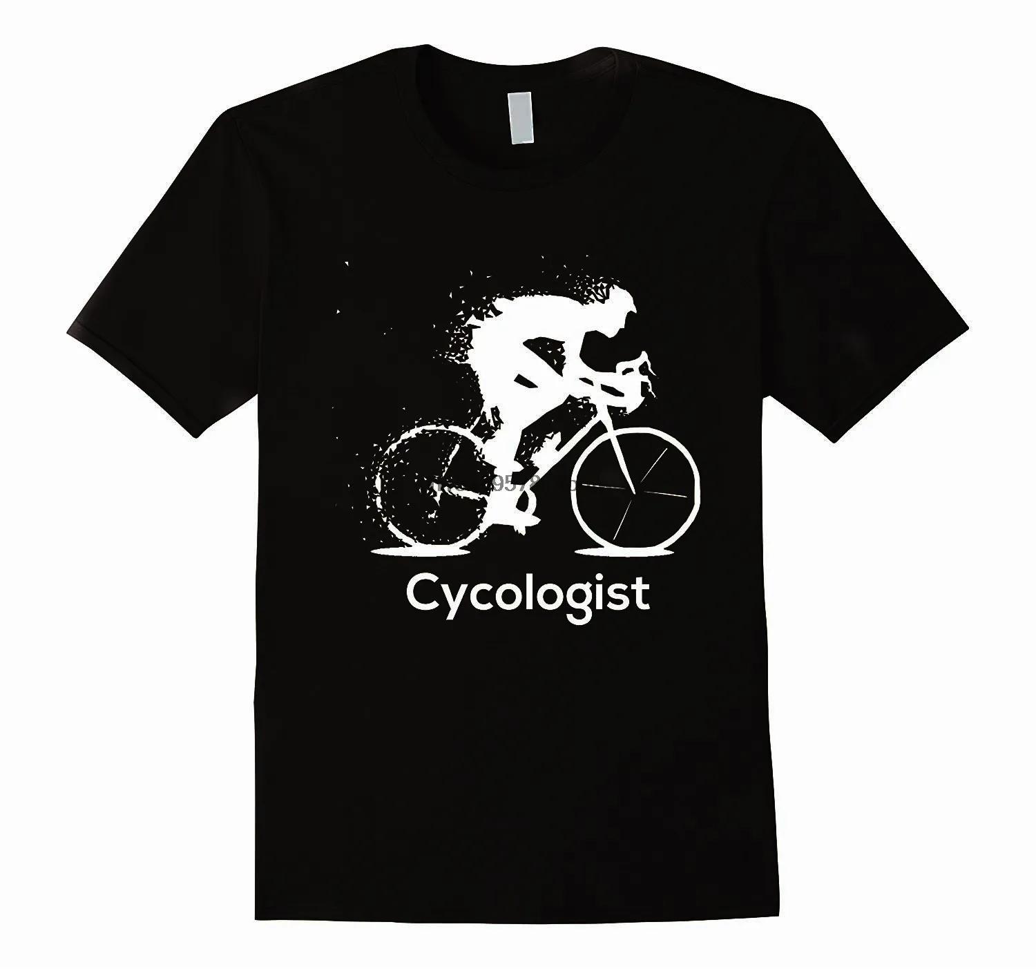 Funny Riding Bike Cycling Biker Gift Cycologist TShirt Summer Cotton Short Sleeve ONeck Mens T Shirt New S3XL S