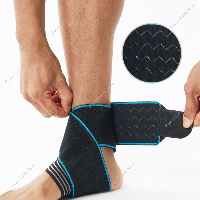 Sport Ankle Brace Support Compression Sleeve Straps Protection Safety Men Women Adjustable Foot Heel Socks Protector