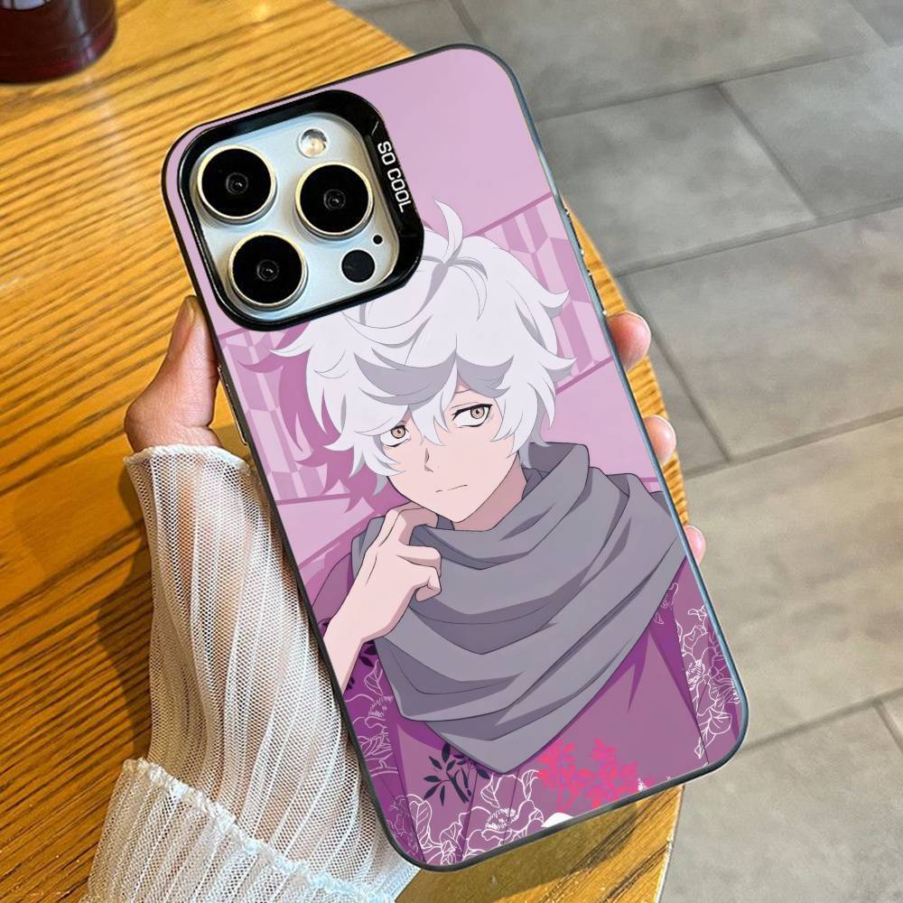 Hell-S G-Gabimaru P-P-ParadisES Phone Case For iPhone 16 17 15 14 12 13 Pro Max Black Candy Matte Shockproof Cover