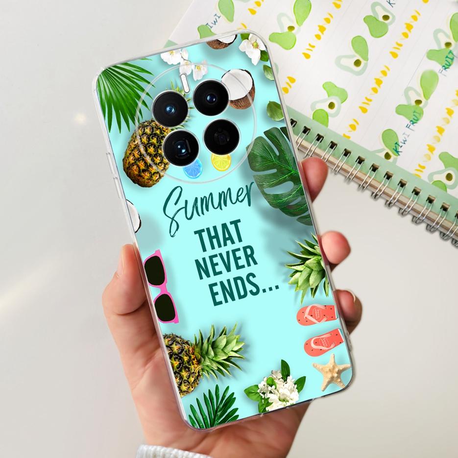 For Huawei Mate 50 Pro Case Stylish Butterfly Flowers Soft Slim Fundas Phone Case For Huawei Mate 50 Mate50 Pro Back Cover Coque