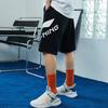 Li Ning Big Logo Sports Mid-Waist Casual Shorts Men Shorts Black AKSR551-1