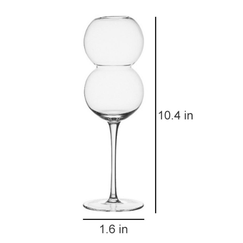 Cocktail Glass Creative Bird Design Cocktail Glass Wine Cup Glass Rose Goblet Novelty Drinkware for Home Dinner Party Bar