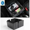 Black Car Central Armrest Storage Box Console Arm Rest Tray Pallet Cover Container Accessories For Jeep Wrangler JL 2018 -