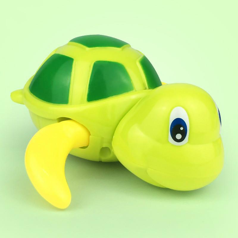 Baby Bath Toys Toddler Bathing Tortoise Cute Swimming Turtle Pool Beach Classic Chain Clockwork Water Toy For Kids Water Playing
