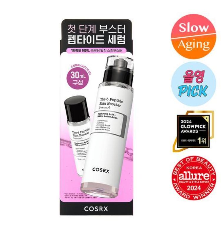 COSRX The 6 Peptide Skin Booster Serum – 150ml + 30ml Sett