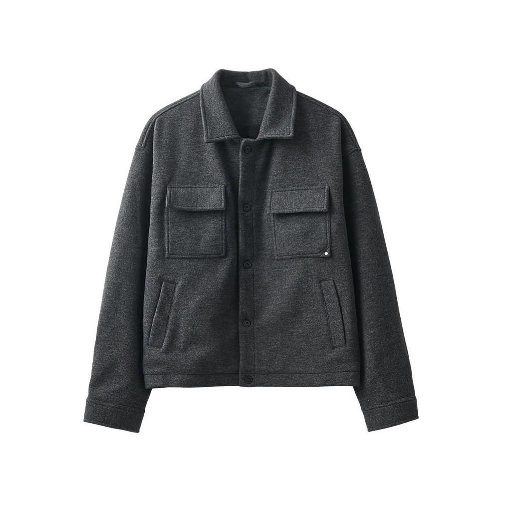 APO Herrenmode | Herren Wollmantel - Winter Freizeit Kurze Lockere Wolljacke